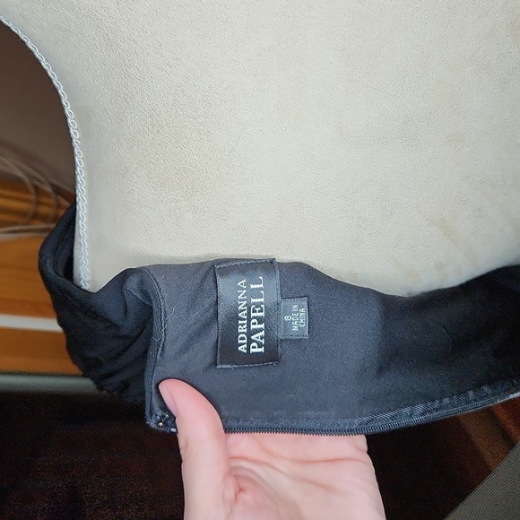 💫Adrianna papell black dress - Picture 5 of 5